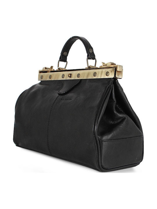 Leather Women's Handbag Shoulder Crossbody Black