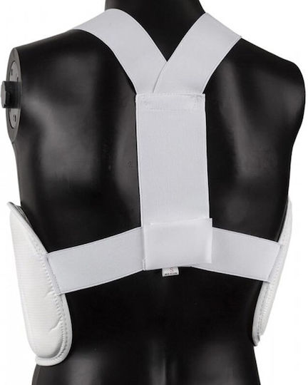 Karate Chest Protector Tokaido Body Guard WKF White