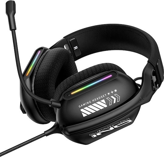 Onikuma X12 Over Ear Gaming Headset με σύνδεση 3.5mm / USB