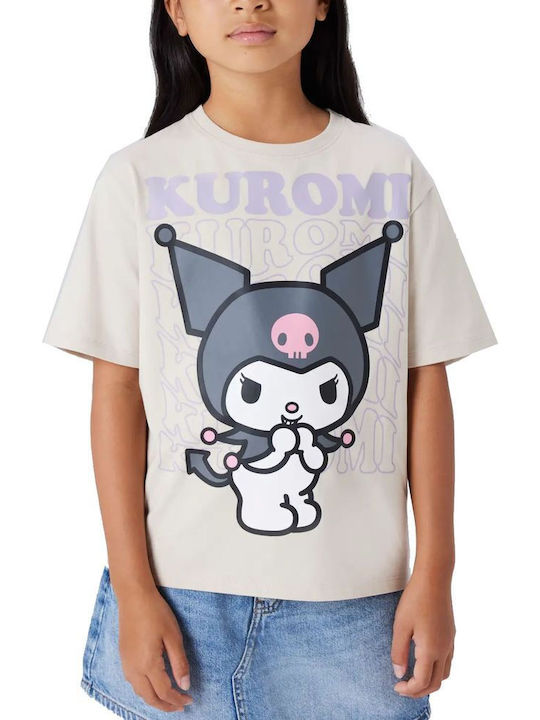 Kids' T-shirt Gray Kuromi