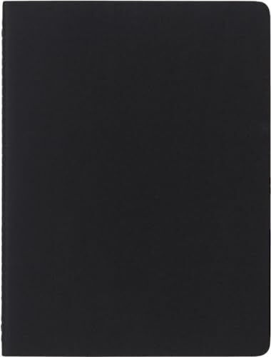 Moleskine Σετ 3 Σημειωματάρια Bullet Journal 120 Φύλλων Καρέ Μαύρα