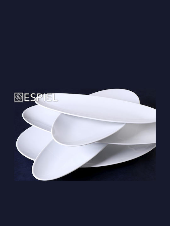 Espiel Coup Fine Dining Platou de Servire Oval din Porțelan 35x11buc