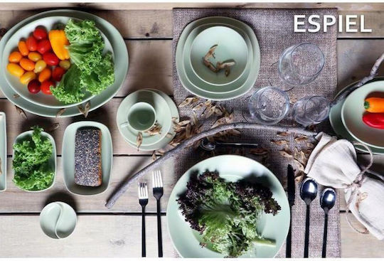 Espiel Serving Platter Oval Green 27x21.5cm