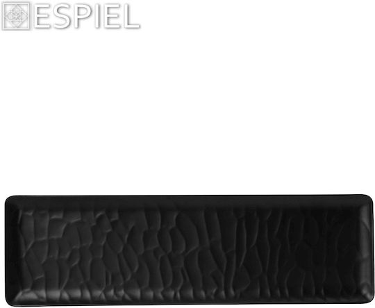 Espiel Wavy Matte Сервизна Плато Пластмаса Черно 53x16.2бр 1бр Espiel Wavy Matte Сервизна Плато Пластмаса Черно 53x16.2бр 1бр