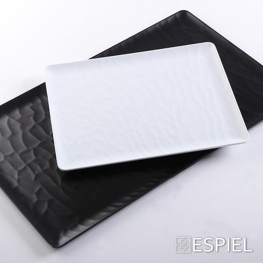 Espiel Wavy Matte Сервизна Плато Пластмаса Черно 53x32.5бр 1бр Espiel Wavy Matte Сервизна Плато Пластмаса Черно 53x32.5бр 1бр