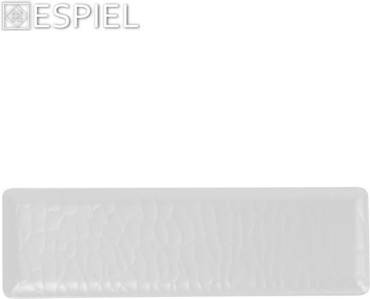 Espiel Wavy Matte Овална Пластмасова Сервизна Чиния 53x16.2см Espiel Wavy Matte Овална Пластмасова Сервизна Чиния 53x16.2см