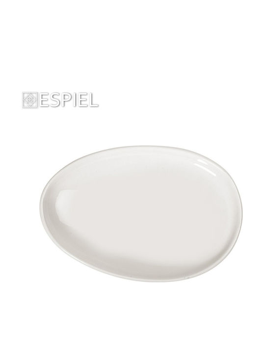 Espiel Siders Сервизна Плато от Порцелан Бял 26x17.5бр 1бр