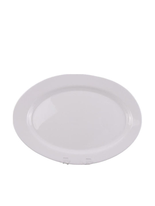 Bormioli Rocco Serving Platter Oval made of Porcelain White 35.5x26.5cm