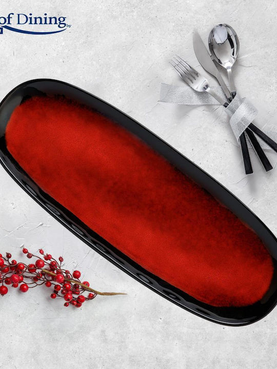 Heinner Vulcano Oval Ceramic Serving Platter 38x15cm Heinner Vulcano Oval Ceramic Serving Platter 38x15cm