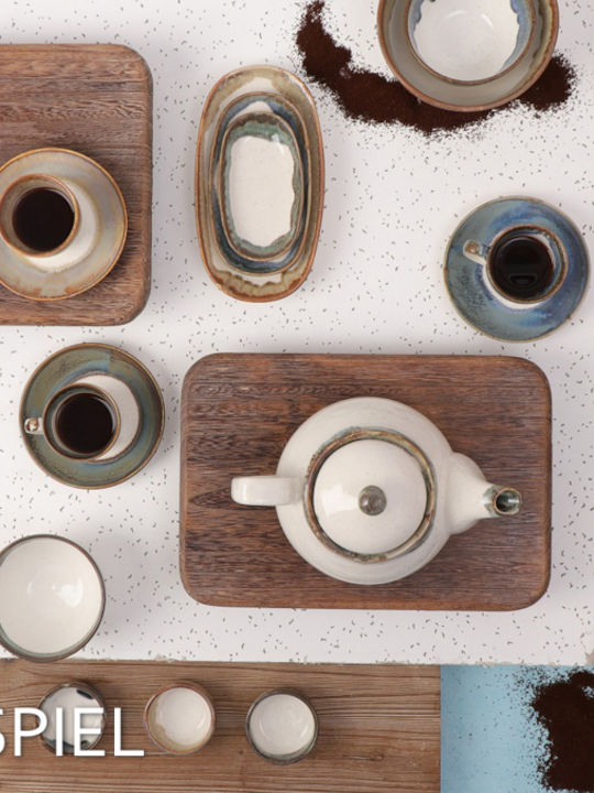 Espiel Essentials Cană Espresso Ceramică Albastru 90ml