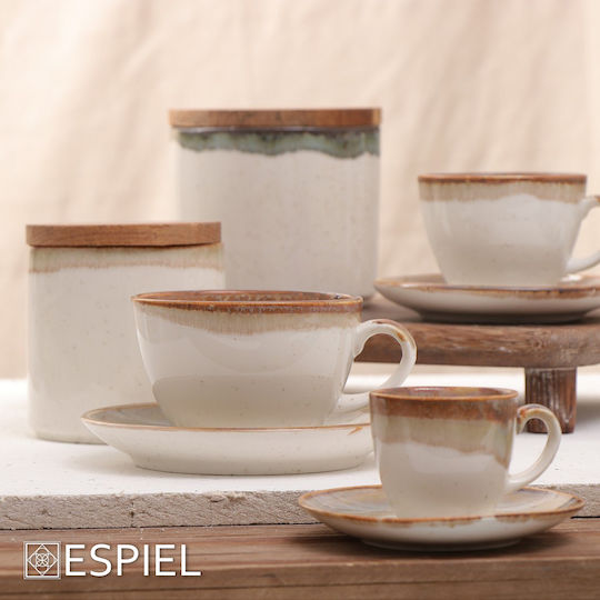 Espiel Essentials Tasse Espresso Keramik Beige 90ml