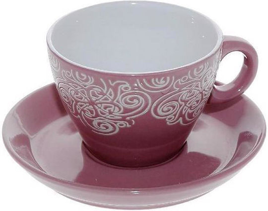 Espiel Vienna Чаша Cappuccino от Порцелан Розов 280мл