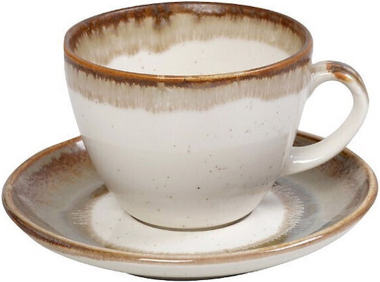 Espiel Essentials Cup Cappuccino Porcelain Beige 220ml