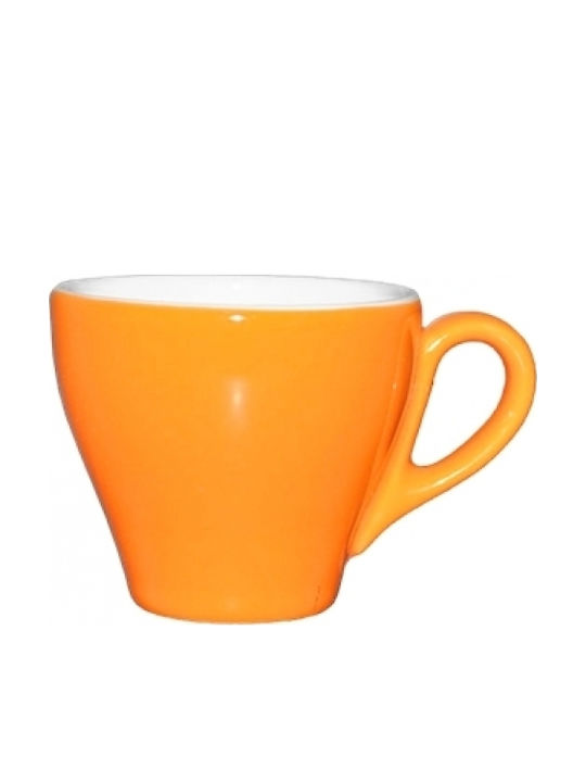 Lukanda Cup Coffee Porcelain Orange 90ml
