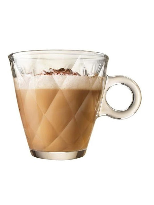 Bormioli Rocco Kaleido Tasse Tee Glas Transparent 320ml