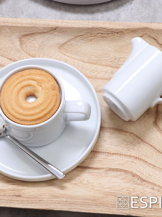 Espiel Good Mood Cup Cappuccino Porcelain White 180ml