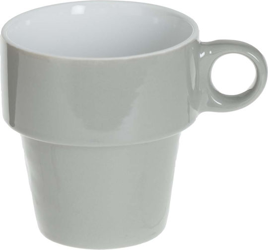 Secret de Gourmet Tasse Kaffee aus Porzellan Blau 260ml
