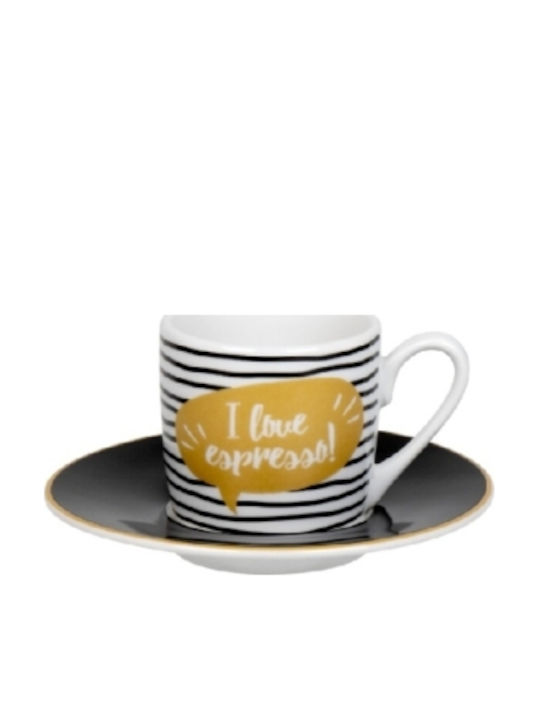 Konitz Cup Espresso Porcelain Brown 85ml