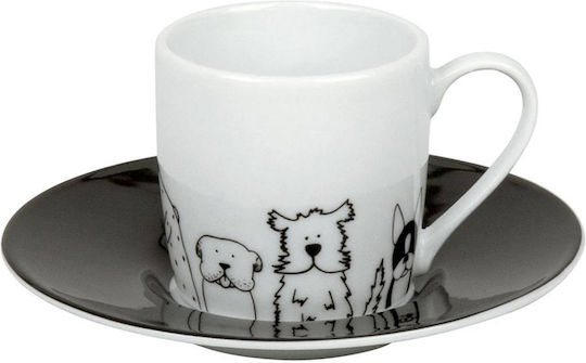 Konitz Cup Coffee Porcelain White