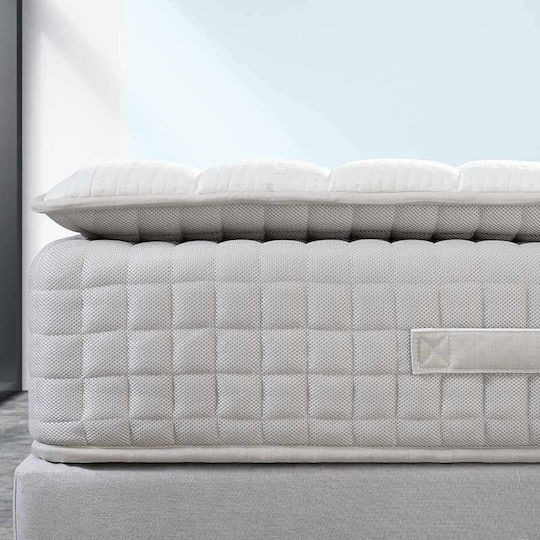 Bed&Bath Platinum Silver-up Performance 2.0 Über-Doppel Ergonomisch Matratze Schaum 160x200x33cm mit Topper