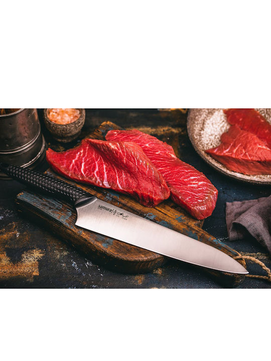 Samura Knife Set with Block from Stainless Steel 4pcs