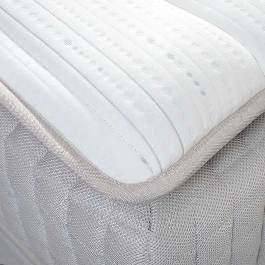 Bed&Bath Platinum Silver-up Performance 2.0 Über-Doppel Ergonomisch Matratze Schaum 160x200x33cm mit Topper