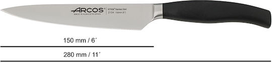 Arcos Clara Knife Set from Stainless Steel 3pcs