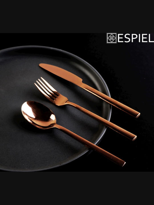 Espiel Divine Нож Храна от Неръждаема Стомана Copperplate 23.5см