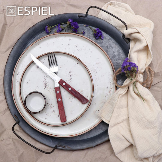 Espiel Μαχαίρια Γενικής Χρήσης από Ανοξείδωτο Ατσάλι 21cm 6τμχ