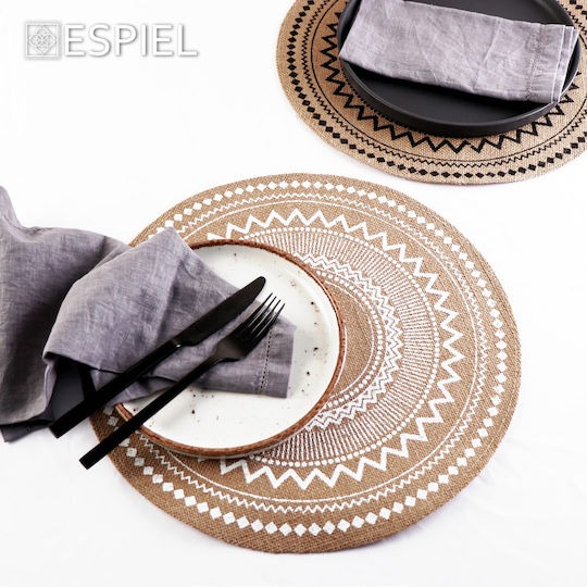 Espiel Divine Μαχαίρια Φαγητού από Ανοξείδωτο Ατσάλι 23.5cm 12τμχ
