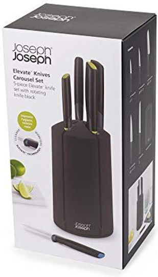 Joseph Joseph Elevate Knife Set with Block from Stainless Steel