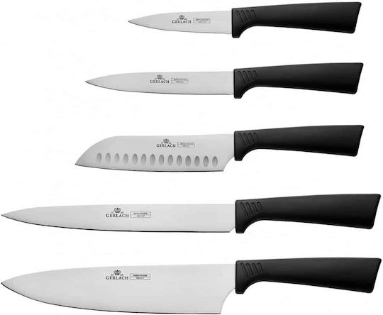 Gerlach Smart Cuțite Santoku Din Oțel Inoxidabil 6 Bucăți