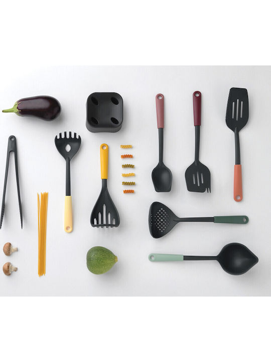 Brabantia Tasty Knife Set with Block from Stainless Steel 5pcs