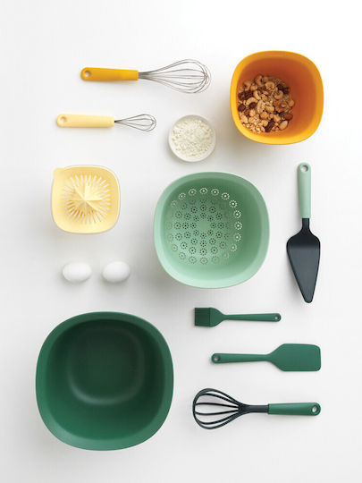 Brabantia Tasty Σετ Μαχαίρια με Βάση από Ανοξείδωτο Ατσάλι 5τμχ