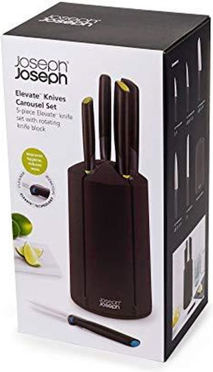 Joseph Joseph Elevate Knife Set with Block from Stainless Steel