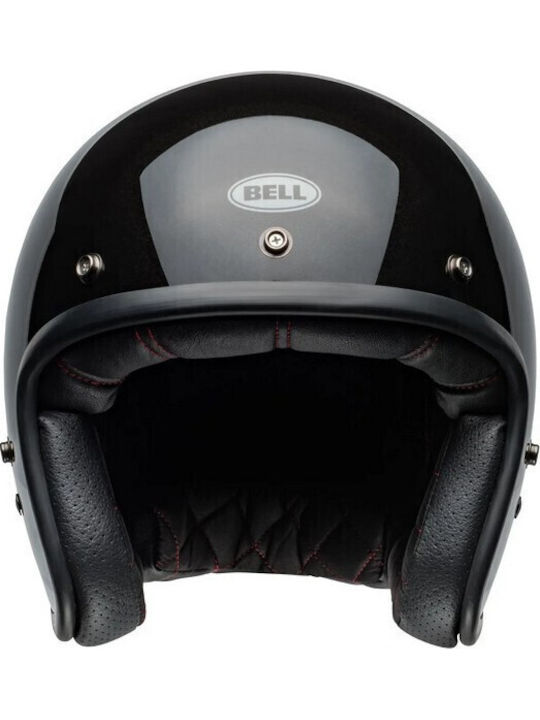 Custom 500 Apex Gloss Black Flake Κράνος Μηχανής Jet ECE 22.06 982gr