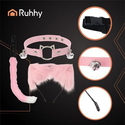 Carnival Tail Pink 3pcs