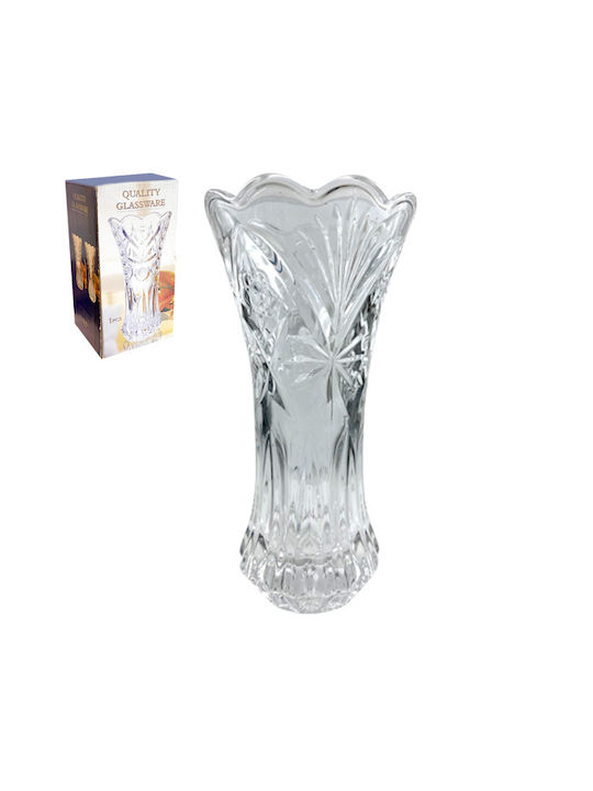 AGC Decorative Vase Transparent 10x19x19cm