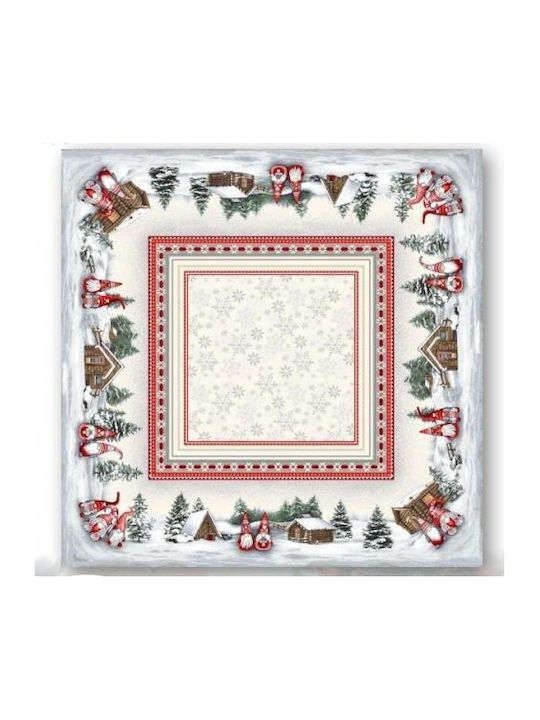 Linea Home Καρέ με Άγιο Βασίλη 4τμχ