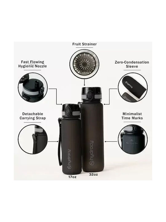 Wasserflasche 500ml Gray