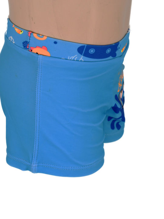 Ferrari Group Kids Swimwear Swim Shorts Light Blue