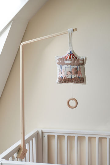 Cam Cam Copenhagen Hanging Baby Toy with Music Carousel for Newborns