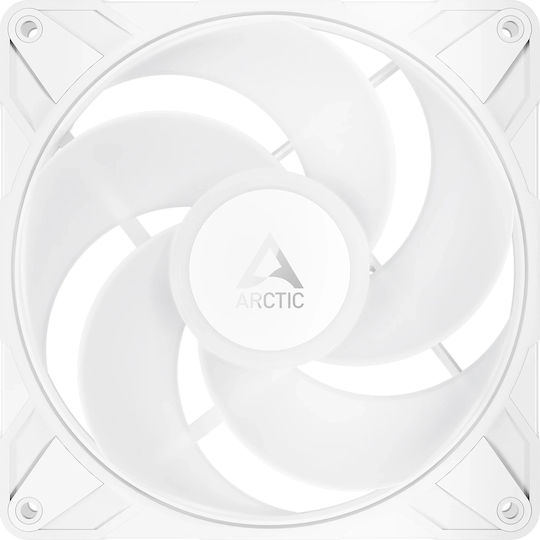 Arctic P14 Pro Reverse Blade Case Fan 140mm (2500rpm / 110cfm) with ARGB Lighting and 3-Pin / 4-Pin PWM Connection 3pcs White