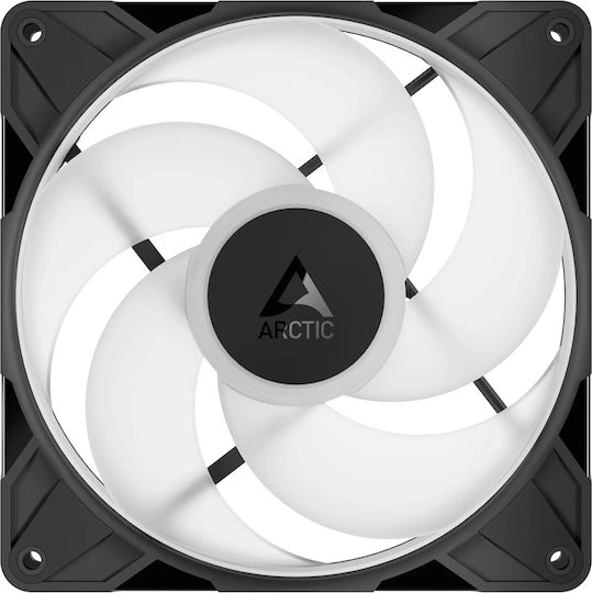 Arctic P14 Pro Reverse Blade Case Fan 140mm 2500rpm 110cfm with ARGB Lighting and 3-Pin / 4-Pin PWM Connection 3pcs