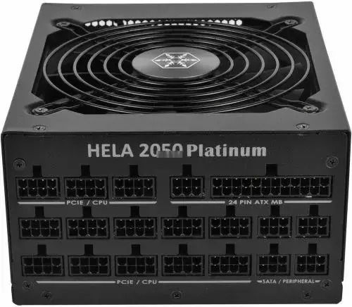Silverstone Hela 2050 Platinum 2000W Μαύρο Τροφοδοτικό Υπολογιστή Full Modular