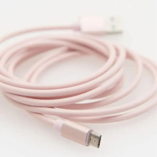 Usb Cable Sinsay *3611412 16121-27 Usb-a To Micro-usb 2 M Pink