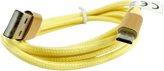 Cabluri Micro USB Sinsay 7277a-10x *2927413 16121-23 Usb-a La Micro-usb 1 M Galben Deschis