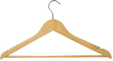Clothes Hanger Brown ZY12443QWS92 10pcs