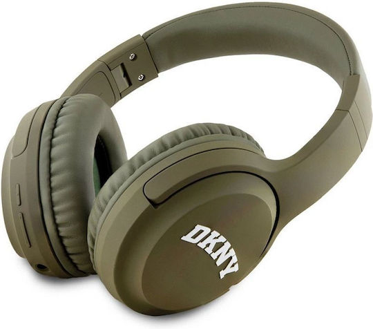 DKNY Arch Logo Ασύρματα Bluetooth Over Ear Ακουστικά Πράσινα