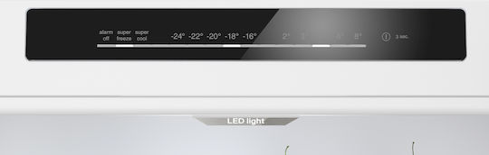 Bosch Ψυγειοκαταψύκτης 440lt Total NoFrost Υ203xΠ70xΒ66.7εκ. Μαύρος KGN492XCF